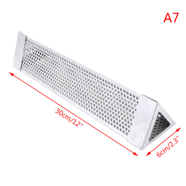 BBQ Stainless Steel Perforated Mesh Smoker Tube