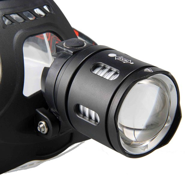 USB charging zoom long shot outdoor strong headlight