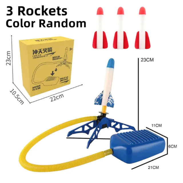 Children Outdoor Air Rocket Foot Launcher