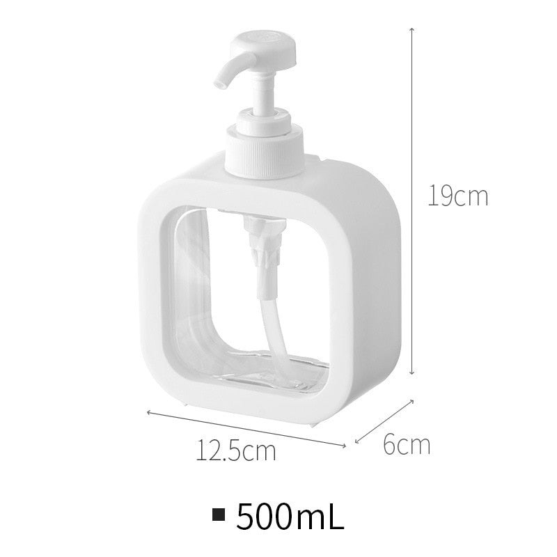 Refillable Soap Lotion Bath Pump Bottle